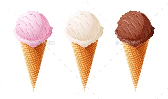 Ice Cream - Food Objects