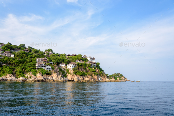 Cape Shark in Ko Tao island Thailand - Stock Photo - Images