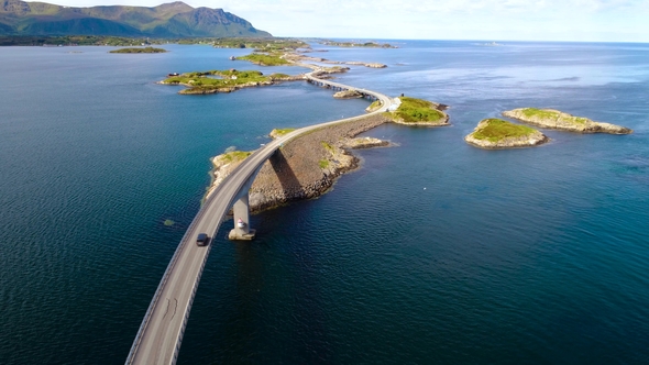 Atlantic Ocean Road Norway, Stock Footage | VideoHive