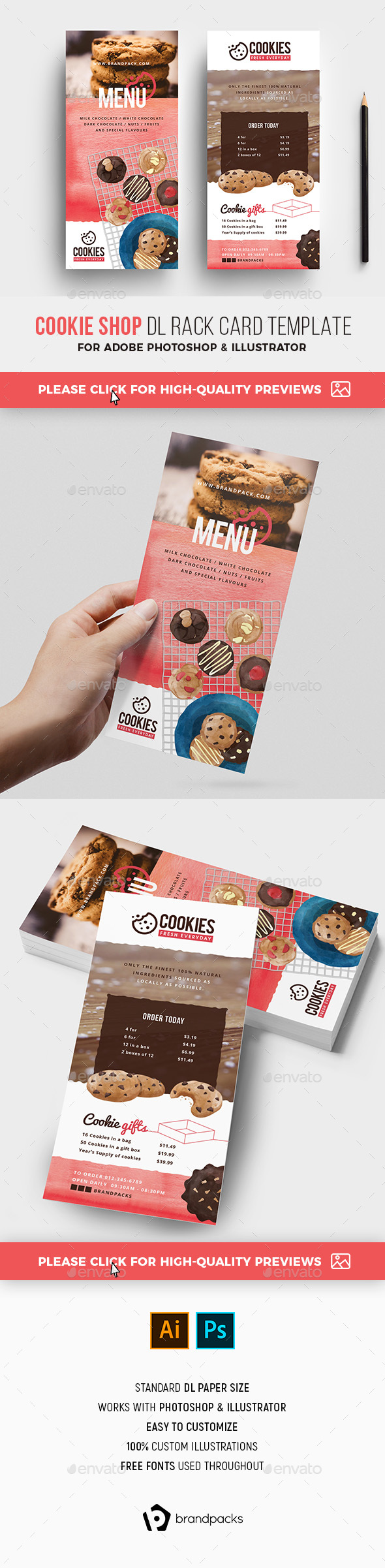 Cookie Shop DL Card