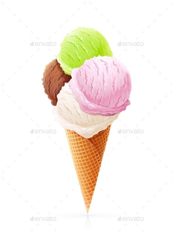 Ice Cream - Food Objects