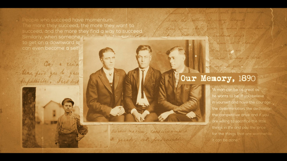 Documentary Historical Slideshow - VideoHive 22102332