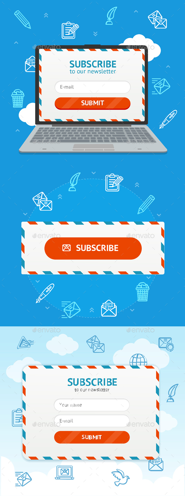 Email Subscribe Form - Web Technology