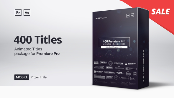 Mogrt Titles - 300 Animated Titles for Premiere Pro & After Effects Mogrt Titles - 300 Animated Titles for Premiere Pro & After Effects