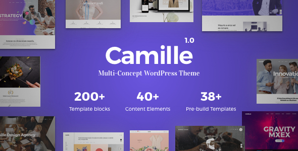 Camille - Multi-Concept - ThemeForest 21847145