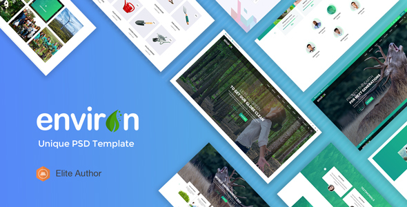 ENVIRON - Non-profit - ThemeForest 21956498