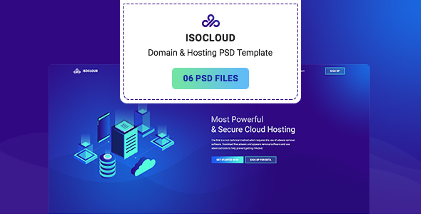 Isocloud - Domain - ThemeForest 21903157