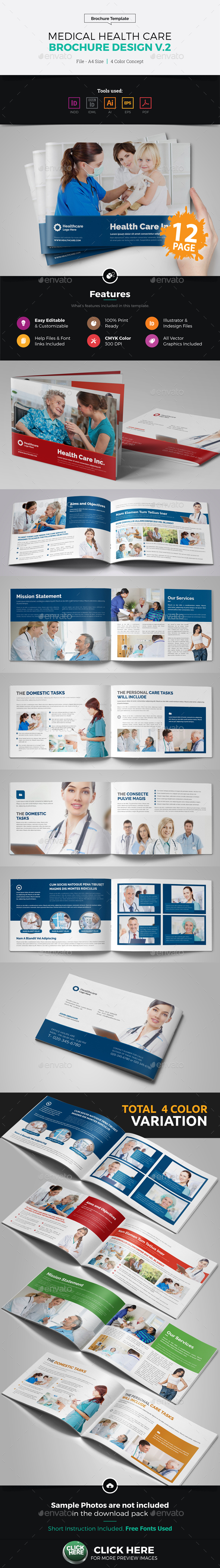 Medical Health Care Brochure Design v2 - Corporate Brochures