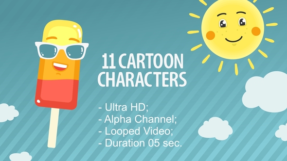 11 Cartoon Characters