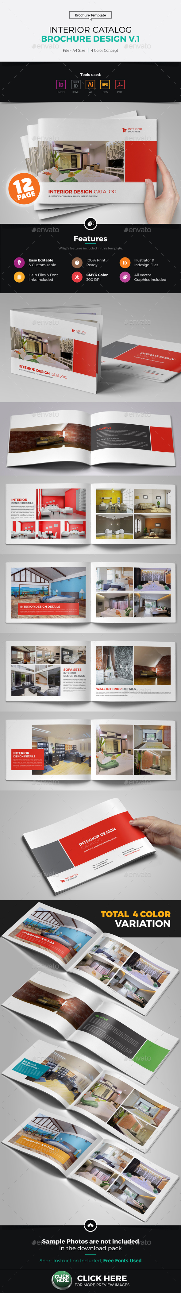Interior Brochure Catalog Design v1 - Corporate Brochures