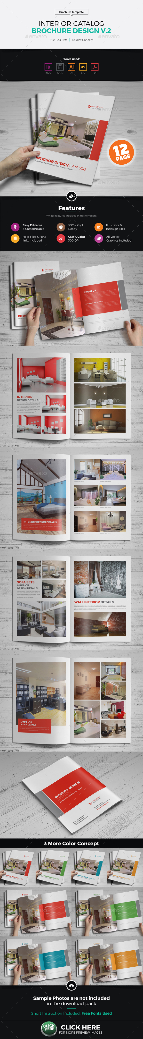 Interior Brochure Catalog Design v2 - Corporate Brochures