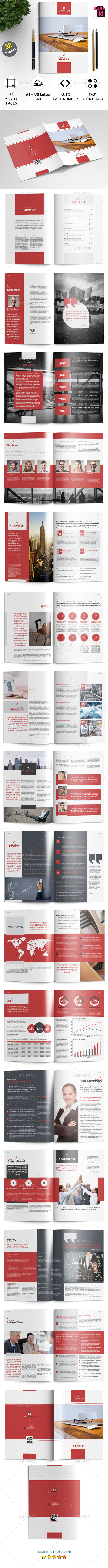 Company Profile Template - Corporate Brochures