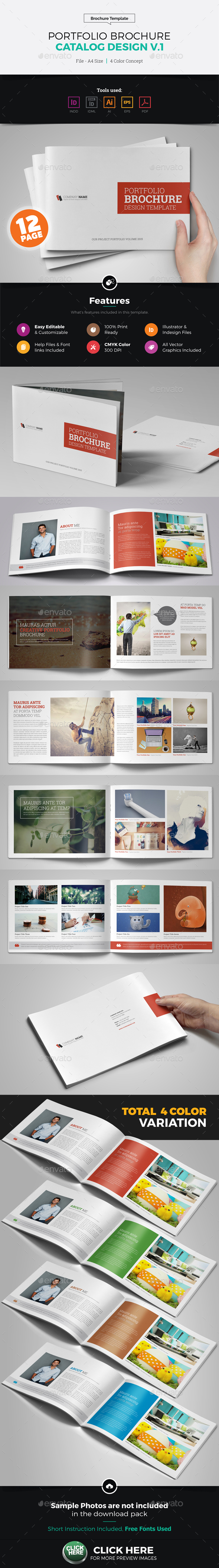 Portfolio Brochure Catalog Design v1 - Corporate Brochures