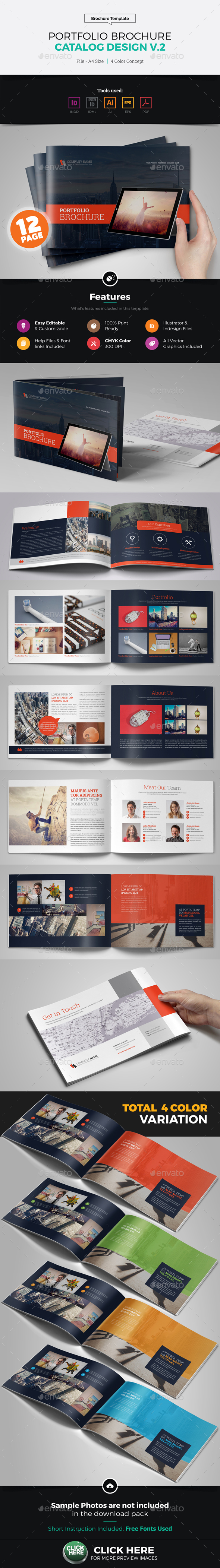 Portfolio Brochure Catalog Design v2 - Corporate Brochures