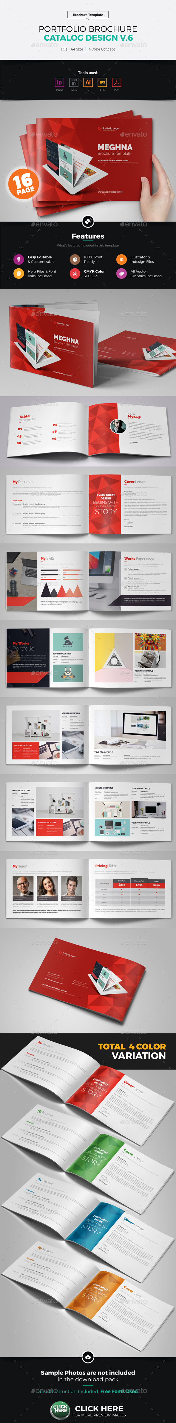 Portfolio Brochure Catalog Design v6 - Corporate Brochures