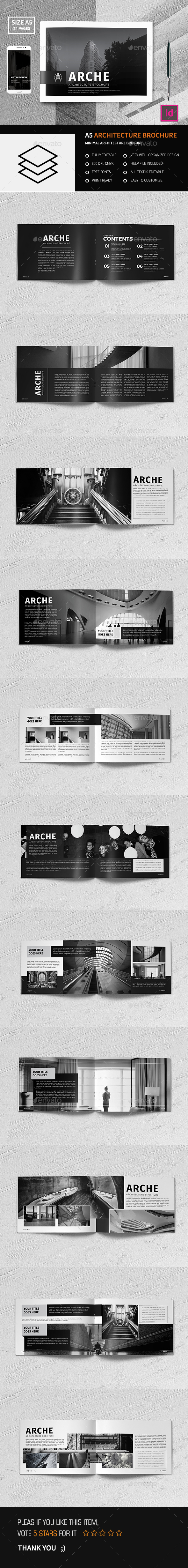 A5 Architecture Brochure - Corporate Brochures