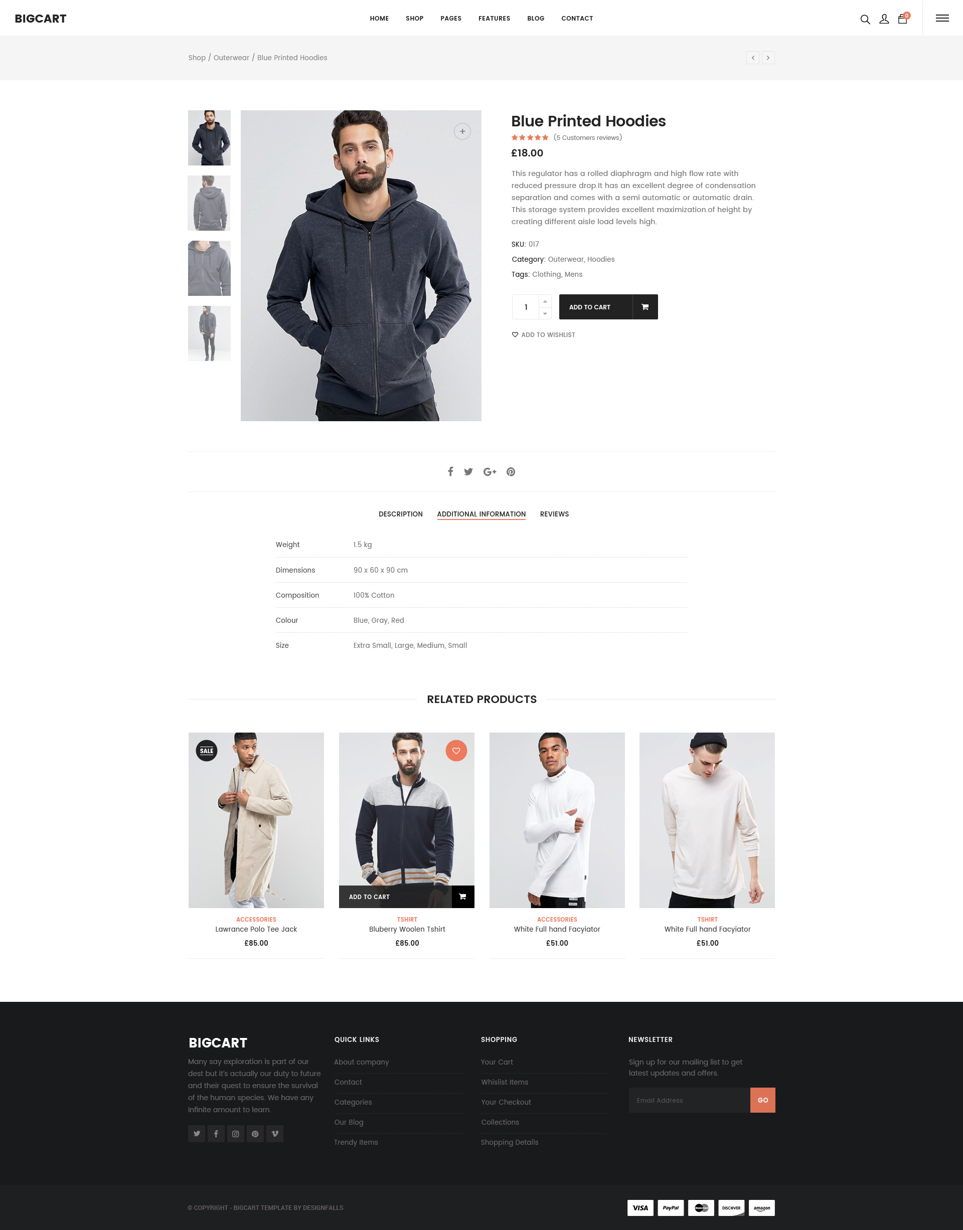 Bigcart - eCommerce PSD Template by DesignFalls | ThemeForest