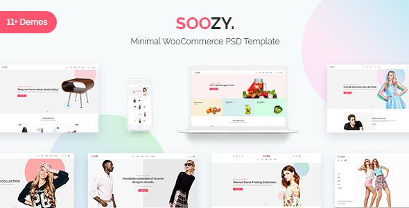 Soozy Minimalist - ThemeForest 22094486