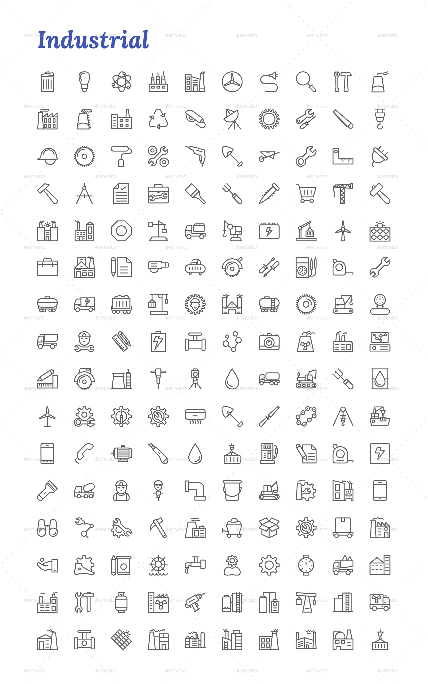 7671 Line Icons in Web Icons - product preview 3