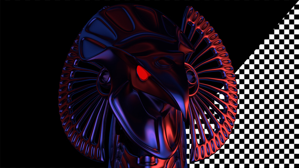 Horus Head VJ Loop alt