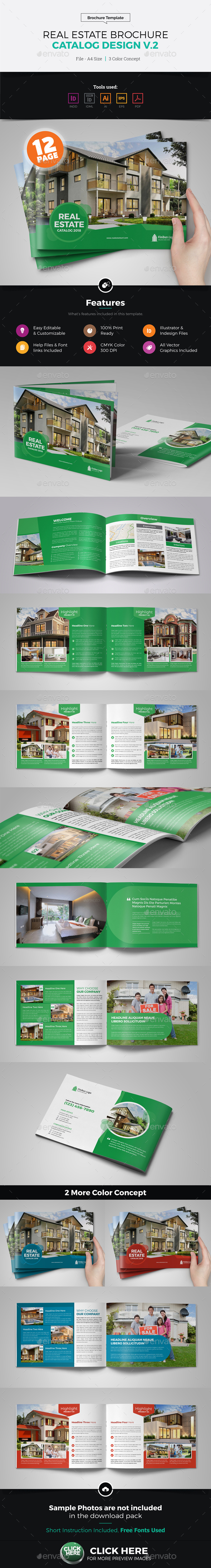 Real Estate Agency Brochure Catalog v2 - Catalogs Brochures