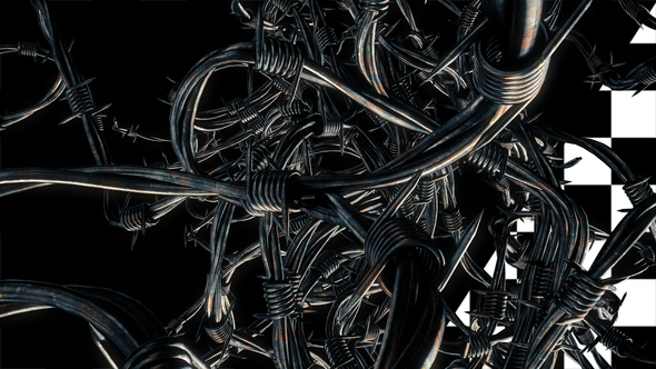 Barbed Fence VJ Loop alt