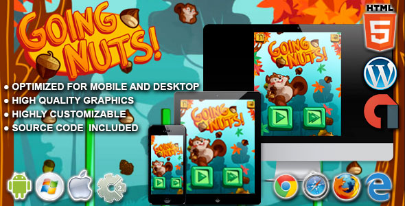 Going Nuts- HTML5 - CodeCanyon 17460228