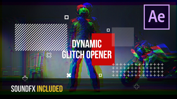 Dynamic Glitch Opener - VideoHive 22112427