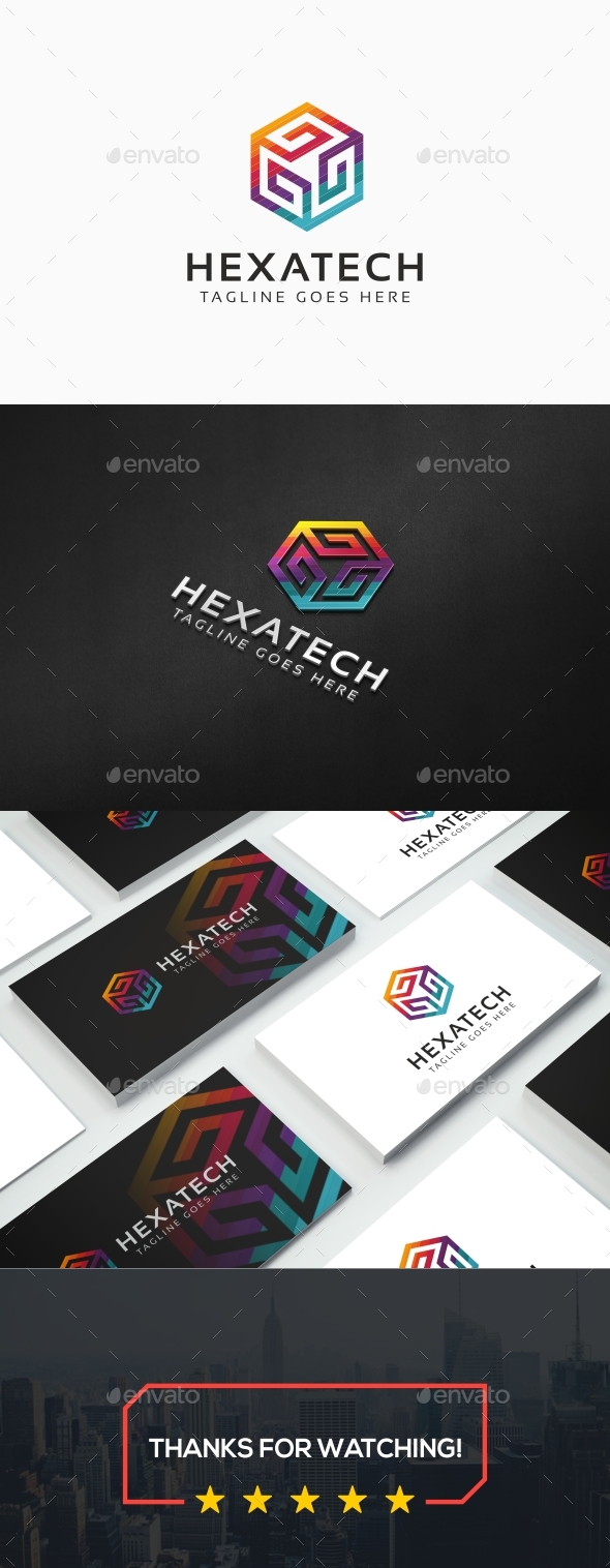 Hexagon Logo - Symbols Logo Templates