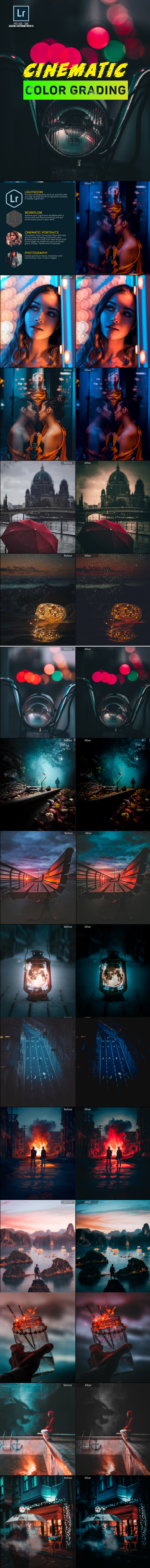 Trending Cinematic Color Lightroom Presets - Cinematic Lightroom Presets