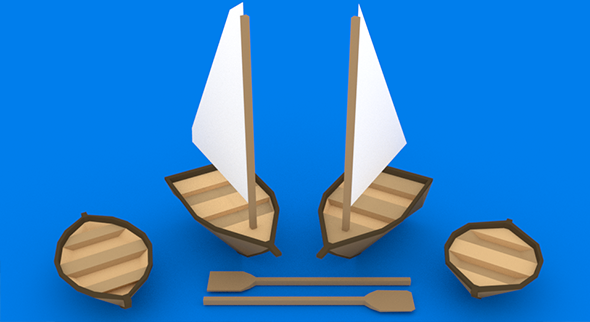 Small Boats Kit - 3Docean 22117277