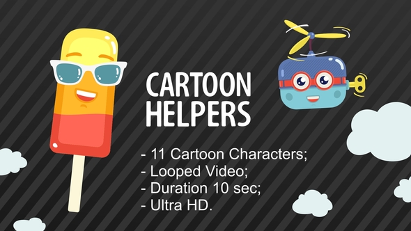 Cartoon Helpers - VideoHive 22117541