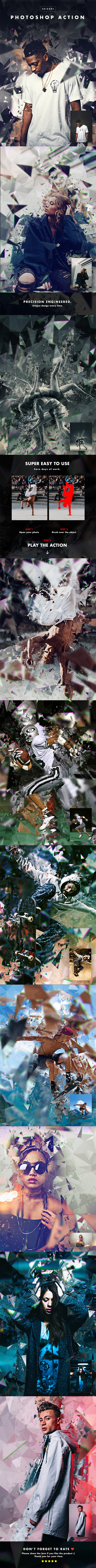 Seizure Photoshop Action - Photo Effects Actions