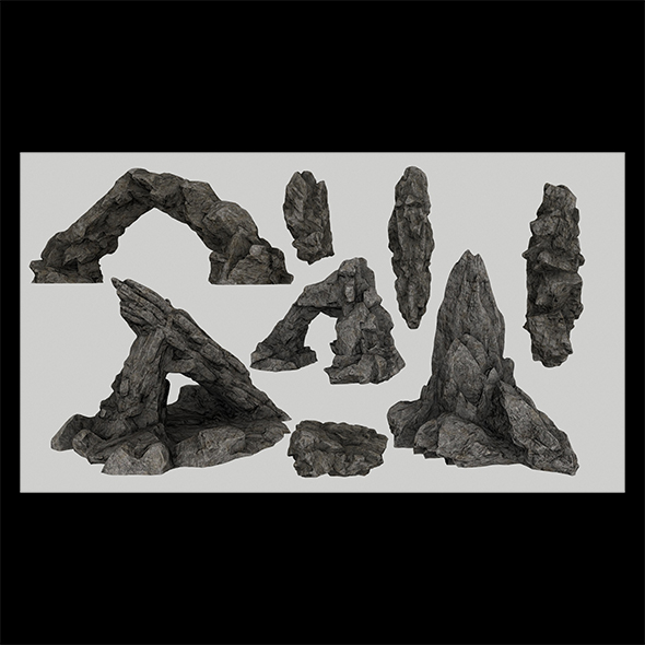 rocks - 3Docean 22119574