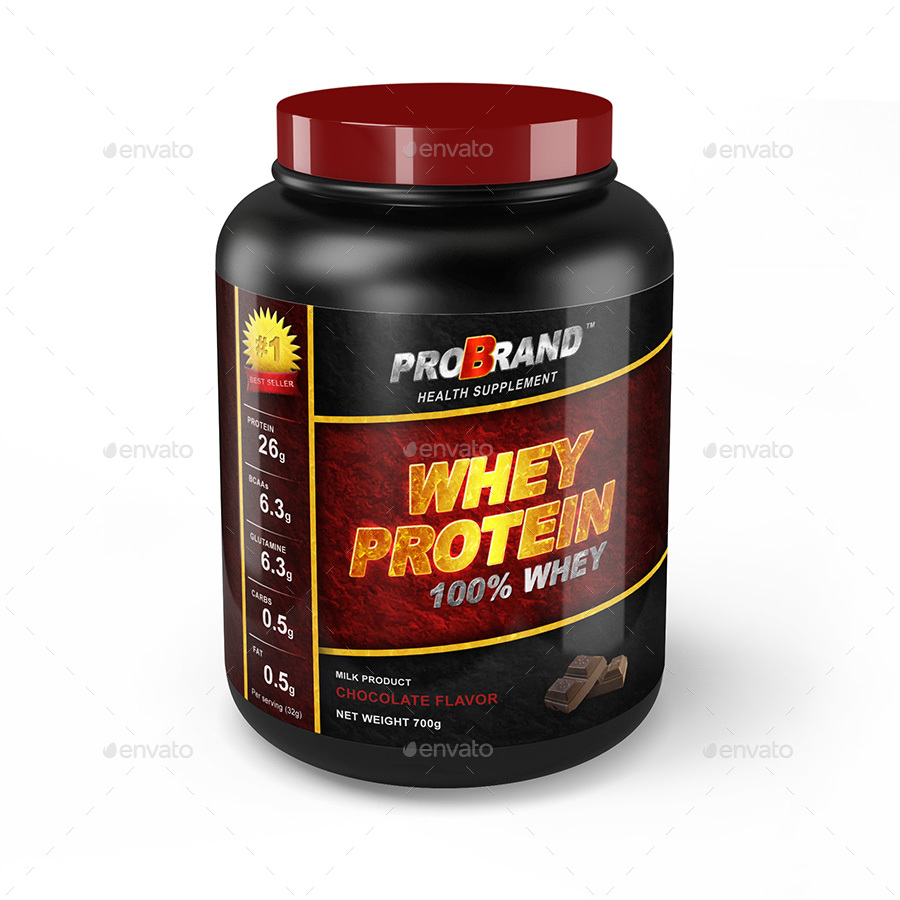 Protein Supplement Bottle and Shaker, Graphics | GraphicRiver