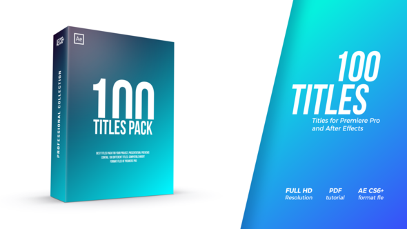 Titles Pack - VideoHive 22120299