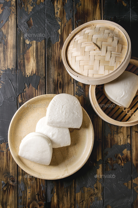 Gua bao buns - Stock Photo - Images
