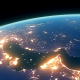 4K Earth Night Close Up High Detail Gulf of Persia - VideoHive Item for Sale