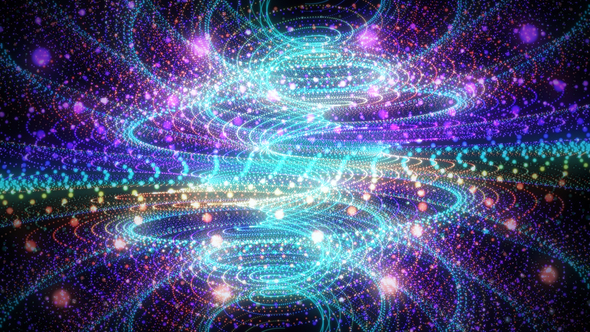 Particles Galaxy Vj Loop