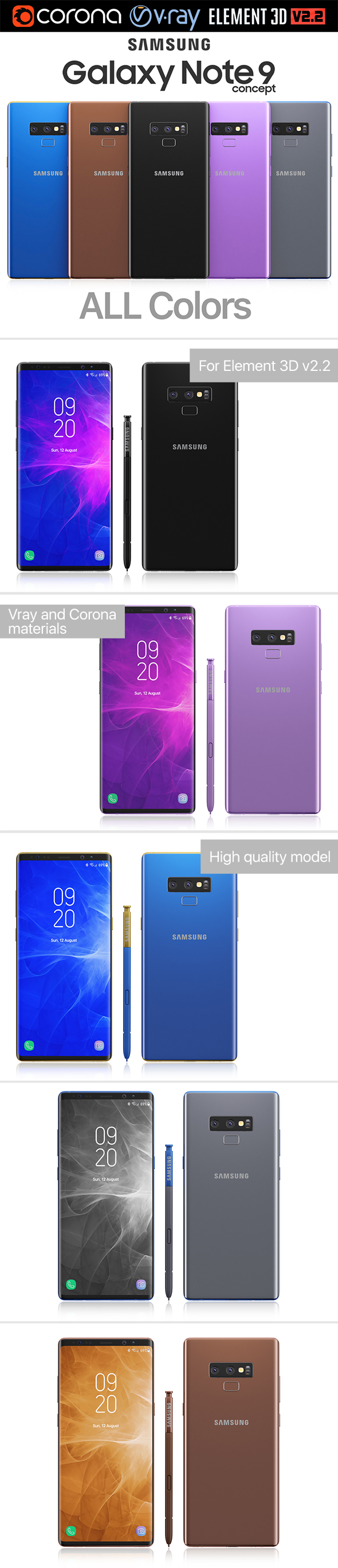 Samsung Galaxy Note - 3Docean 22122952
