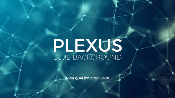 Plexus Blue Background