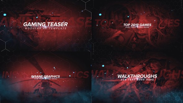 Gaming Channel Teaser - VideoHive 22125779