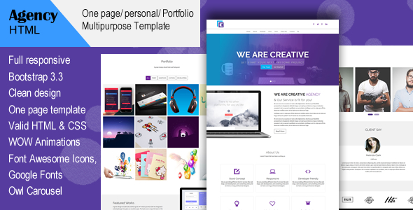 Agency- Creative Multi-Purpose - ThemeForest 16916418