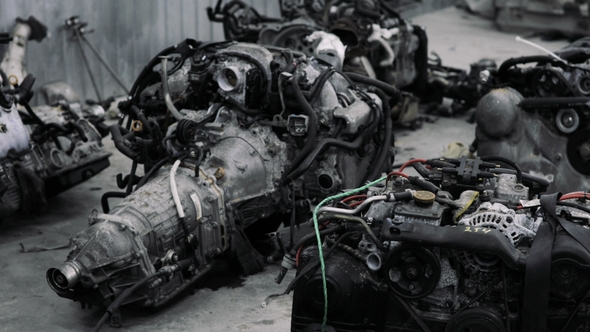 Car Parts Are in the Garage alt