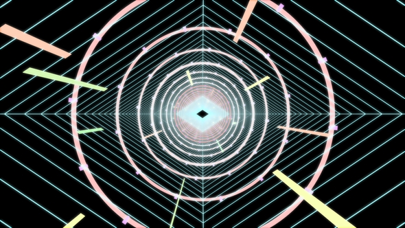Neon Tunnel , Motion Graphics | VideoHive