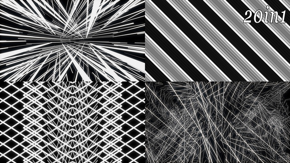Pattern Line - VJ Loop Pack (20in1), Motion Graphics | VideoHive