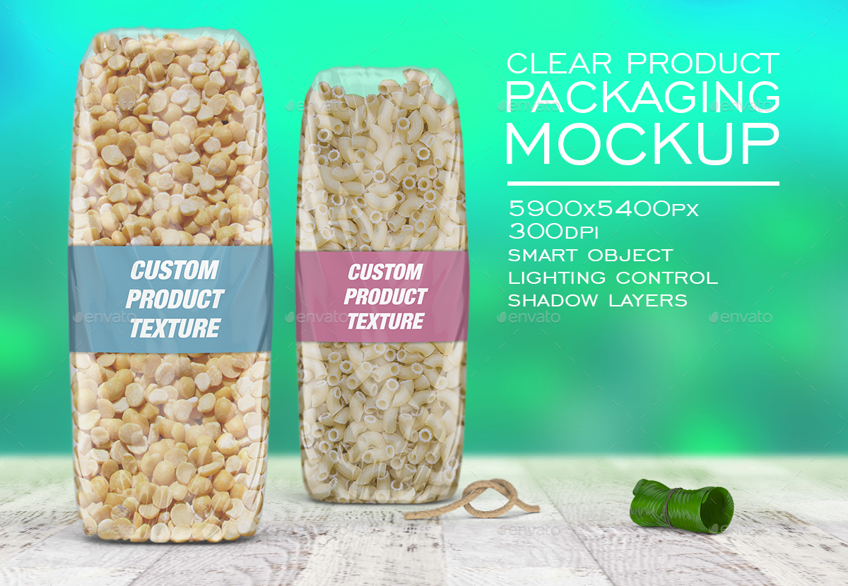 Download Clear Rice Groats Bag Mockup by Fusionhorn | GraphicRiver