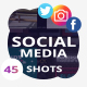 Social Media - 45 Unique Design for Posts - VideoHive Item for Sale