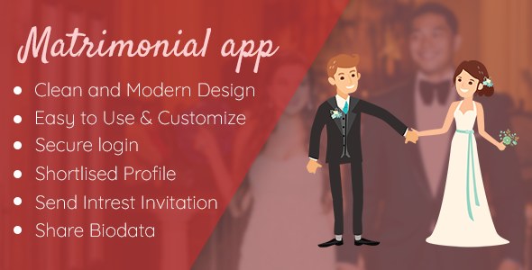 Matrimonial - Wedding app - CodeCanyon Item for Sale