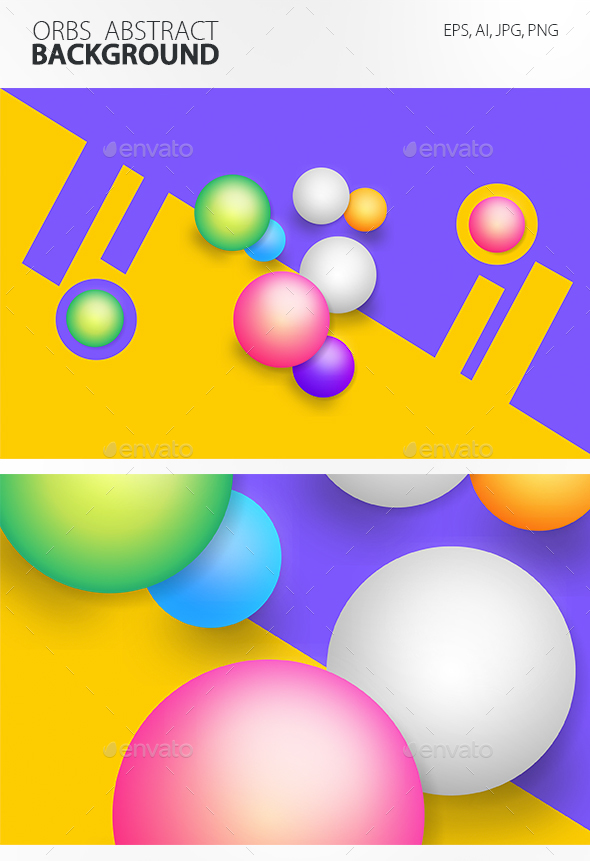 Orbs Creative Background - Abstract Backgrounds